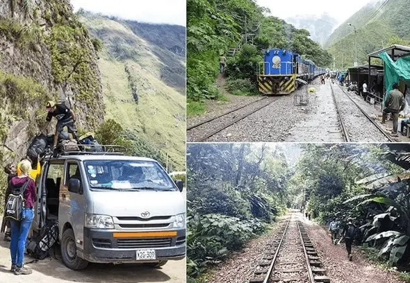 Hin- und Rückfahrt von Cusco zum Wasserkraftwerk