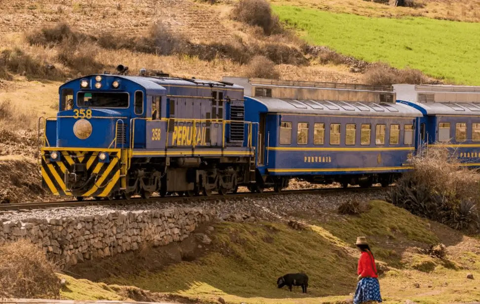 machupicchu train types peru-rail